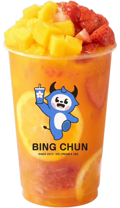 Strawberry Mango Lemon Tea